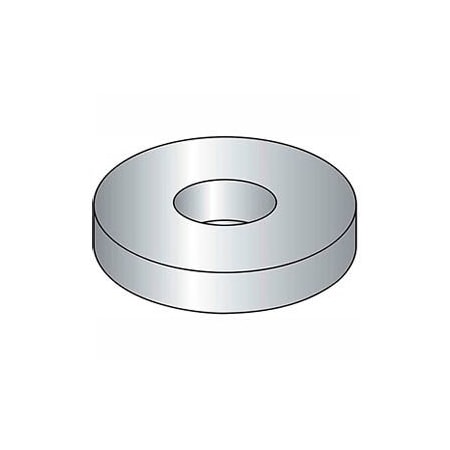Titan Fasteners 3/8in Flat Washer - USS - 7/16in I.D. - .064/.104in Thick - Steel - Plain - Grade 2 - Pkg of 100 HLD06